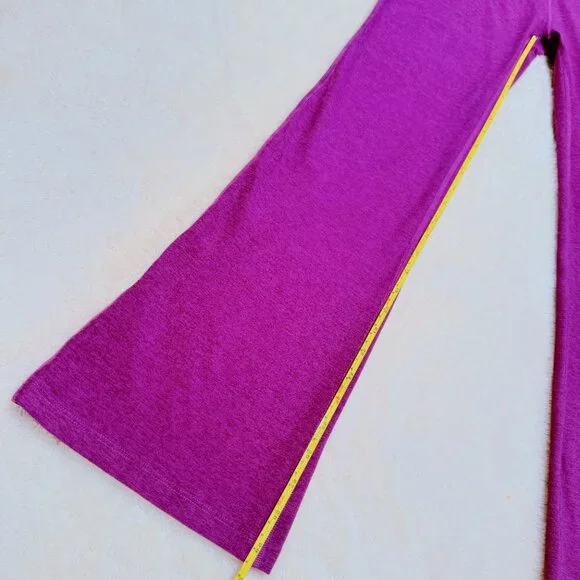 BEYOND YOGA Spacedye Bootcut Pant Super Soft Stretch Raspberry Pink Women L - Picture 9 of 12